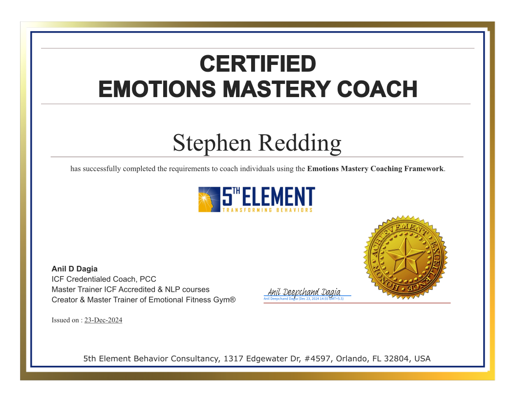 Emotions Mastery Coach