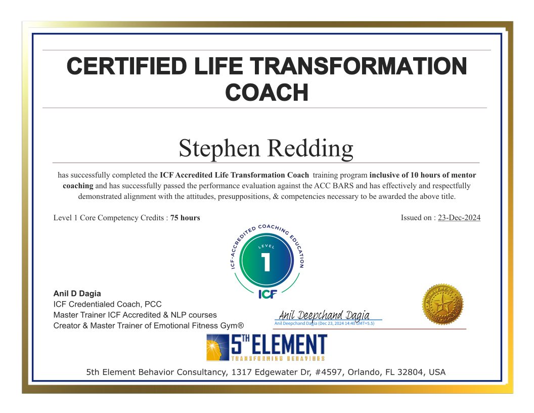 Life Transformation Coach